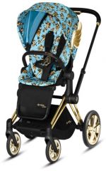 By Jeremy Scott Priam Cherub Blue + Lux Seat + korbička 2021