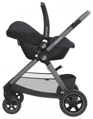 Luno All Trails 2v1 Moon Rock 2021+Maxi Cosi Tinca Essential Graphite 2021+Maxi Cosi Familyfix3