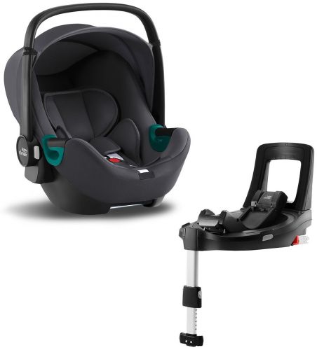 Baby-Safe 3 i-Size Bundle Flex iSense, Midnight Grey