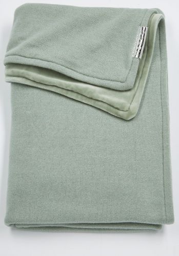 deka Knit basic samet - Stone green