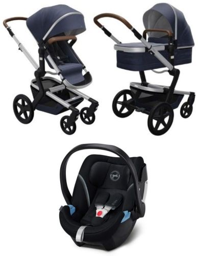 Day+ kompletní set Classic Blue + CYBEX Aton 5 Deep Black