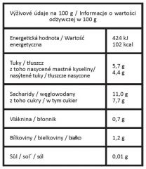 BIO Kokosový dezert s mangem, banánem a marakujou 90 g