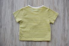 Tričko proužek - žluté