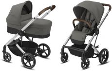 Akční Set Cybex Balios S Lux + Carry Cot Soho Grey 2020 + Cybex Aton 5 Soho Grey