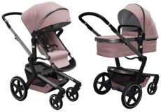 Day+ kompletní set Premium Pink 2021 + Cybex Cloud Z i-Size Deep Black 2021 + adaptéry Joolz