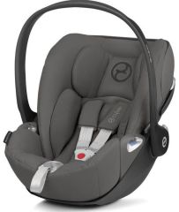 FOX 3 kompletní set - Black / Grey Melange + CYBEX Cloud Z i-Size Soho Grey + Adaptéry