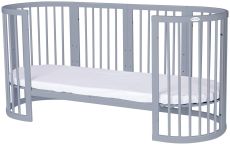 Dětská rostoucí postýlka SMART BED 72 - šedá
