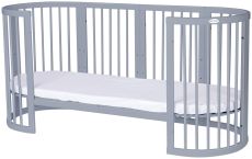 Dětská rostoucí postýlka SMART BED 72 - šedá