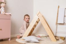 Piklerové trojúhelník ClimbMe – přírodní dřevo