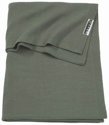 deka do kočárku Knit basic Forest green