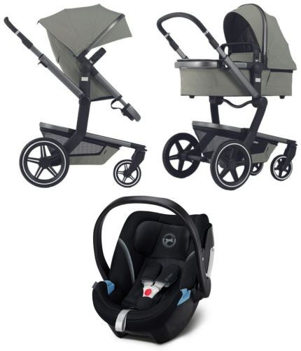 Day+ kompletní set Mindful Green + CYBEX Aton 5 Deep Black