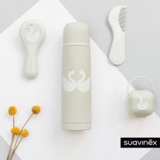 Termoska na tekutiny Labuť - Šedá labuť