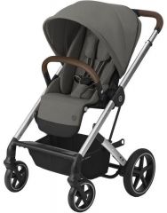 Balios S Lux Silver + Carry Cot Soho Grey