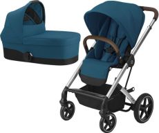 Akční Set Balios S Lux + Carry Cot River Blue + Cybex Aton 5 River Blue