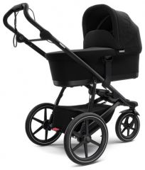 Urban Glide 2 Black + korbička +příslušenství + Cybex Aton M iSize + Cybex Base M