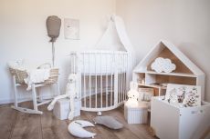 Dětská rostoucí postýlka SMART BED 72 - bílá