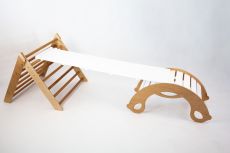 Montessori deska SlideMe – bílá