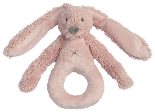 Chrastítko králíček Richie Old pink velikost: 18 cm