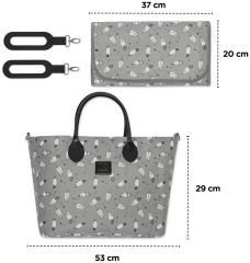 Taška přebalovací Mommy Bag Black 2020