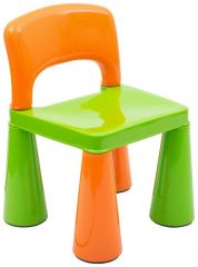 Dětská sada stoleček a dvě židličky oranžová