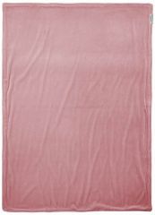deka Knit basic samet - Dusty pink