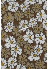 Osuška Vintage flower taupe