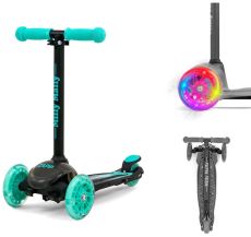 Dětská koloběžka Milly Mally Scooter Zapp - black mint