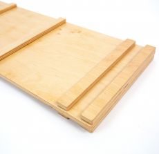 Montessori deska SlideMe – přírodní dřevo