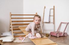 Montessori deska SlideMe – přírodní dřevo