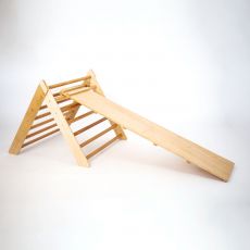 Montessori deska SlideMe – přírodní dřevo