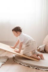 Montessori deska SlideMe – přírodní dřevo