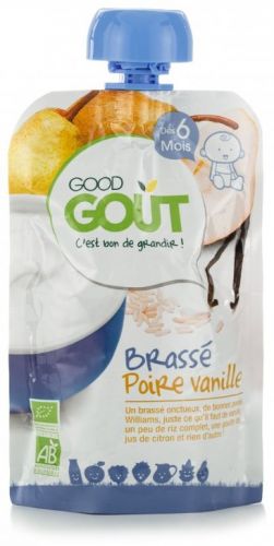 BIO Vanilkový jogurt s hruškou 90 g