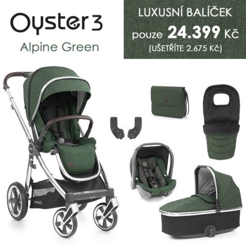 Oyster 3 luxusní set 6 v 1 - Alpine Green 2020