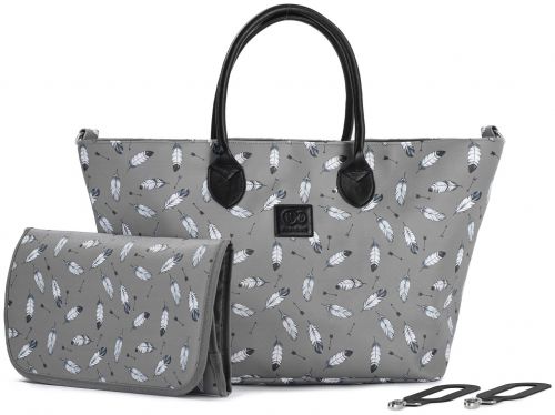 Taška přebalovací Mommy Bag Grey 2020