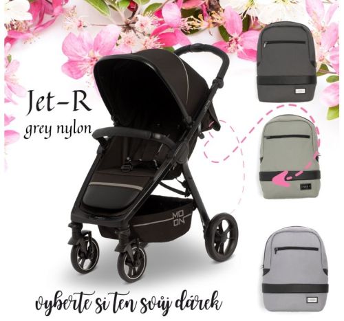 Jet-R - Grey nylon