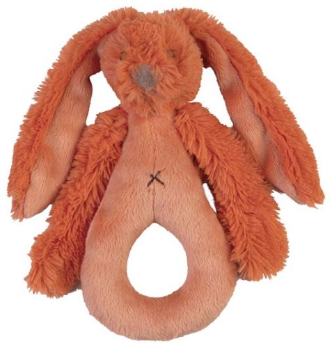 Chrastítko králíček Richie oranžový velikost: 18 cm