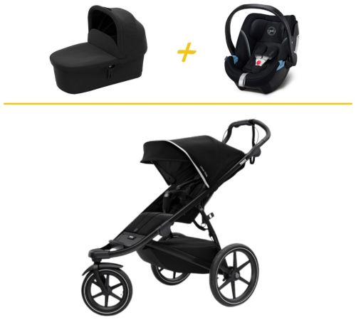 Sportovní verze Urban Glide 2 + korbička + autosedačka CYBEX Aton 5 ZDARMA