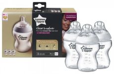 Kojenecká láhev C2N 260ml, 0m+, 2+1 zdarma