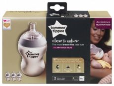 Kojenecká láhev C2N 260ml, 0m+, 2+1 zdarma