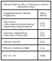 BIO Vanilkový jogurt s hruškou 90 g