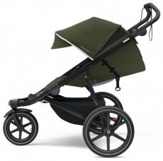 Urban Glide 2 Cypress Green + korbička +příslušenství + Cybex Aton M iSize + Cybex Base M