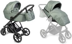 Prams Apus kočárek 2v1 (všechny barvy) + autosedačka Cabriofix + adaptéry