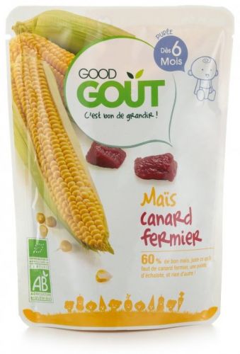 BIO Kukuřice s kachním masem 190 g