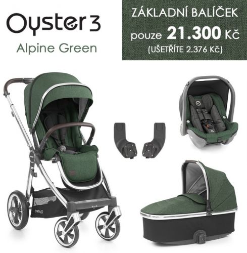 Oyster 3 základní set 4 v 1 - Alpine Green 2020
