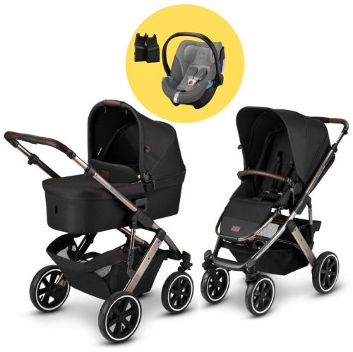 Akční set Salsa 4 Air Dolphin Diamond Editions 2021 + Cybex Aton 5 Soho Grey 2021 + adaptéry