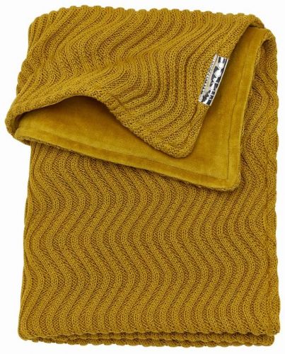 deka The waves samet - Ochre