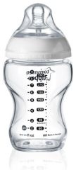 Kojenecká láhev C2N 250ml skleněná, 0m+