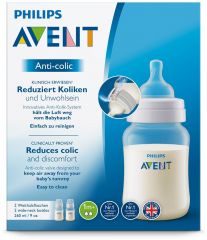 Láhev Anti-colic 260 ml, 2 ks