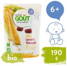 BIO Kukuřice s kachním masem 190 g