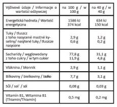 BIO Mini rýžové koláčky s mrkví 40 g